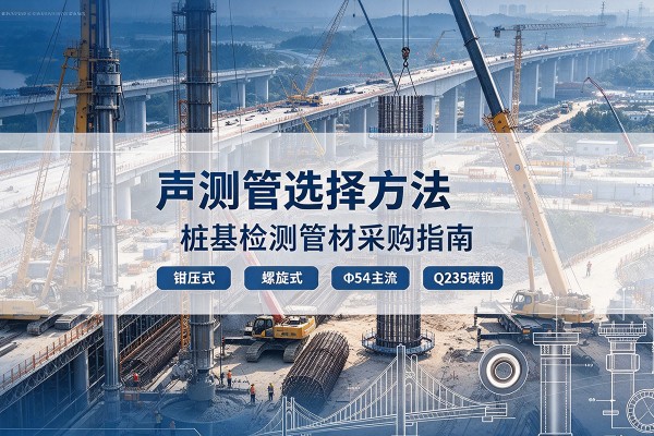 昌乐声测管选型标准