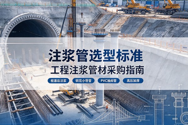 昌乐注浆管选型标准