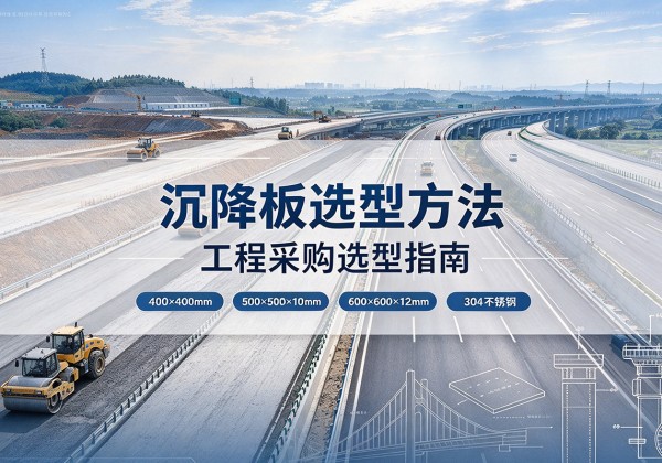 昌乐沉降板选择方法