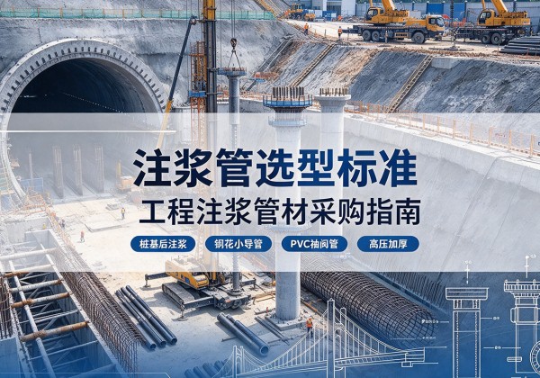 昌乐注浆管选型标准